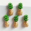 Yukfhgt Summer Theme Fruit Pendant 20 Pcs Fruit Alloy Charms Bracelet DIY Making Accessories for Necklace Jewelry Hawaii Luau Party Decor Summer Party Supplies (Pineapple) view 4
