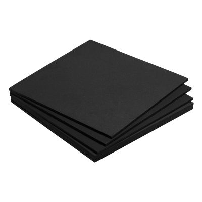 MECCANIXITY EVA Foam Sheets Black 9.8 Inch x 9.8 Inch 5mm Thick Crafts Foam Sheets for Costumes, Arts and Crafts Projects Pack of 6