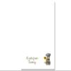 Precious Papers Personalized Dog Notepad with Sunflower Miniature Schnauzer, German Shephard, Westie, Pinscher, Pomeranian, Poodle, Yorkie view 1