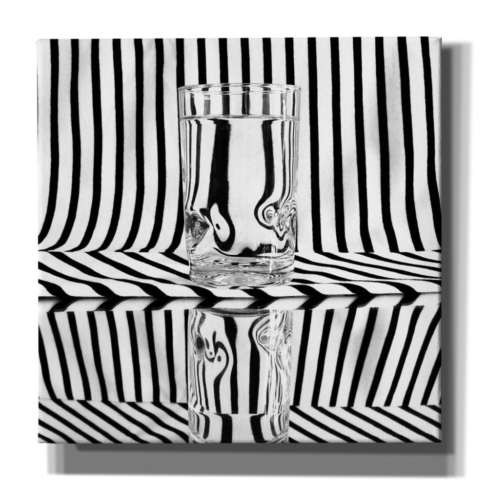 Epic Graffiti 'Glass Of Water' by Epic Portfolio, Canvas Wall Art, 20"x24"