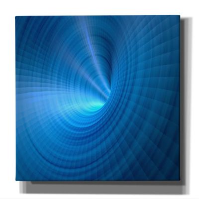 Epic Graffiti 'Blue Vortex' by Epic Portfolio, Canvas Wall Art, 60"x40"