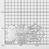DzIxY Halloween Pumpkins Ghost Metal Cutting Dies for Card Making Kit Embossing Paper Die Cuts Sets Scrapbooking Machine Stencils Storage Pockets Supplies view 3