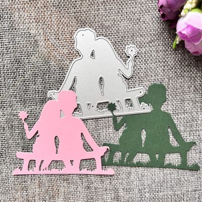 Couple Metal Die Cuts, Cutting Dies for Card Making Clearance, Embossing Dies for Scrapbooking, DIY Album Paper Cards Decoration