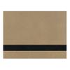 12" x 24" Laserable Leather Sheets with Heat Transfer Adhesive Backing, CO2 Laser Engraving Supplies, for Glowforge Supplie (2, Light Brown/Black) view 1