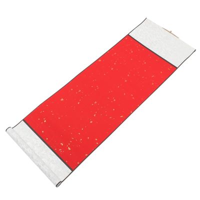 1pc Blank Hanging Scroll for Boys and Girls Painting Chinese Xuan Paper Art Wall Scroll for Calligraphy Drawing and Stable Performance for Decoration