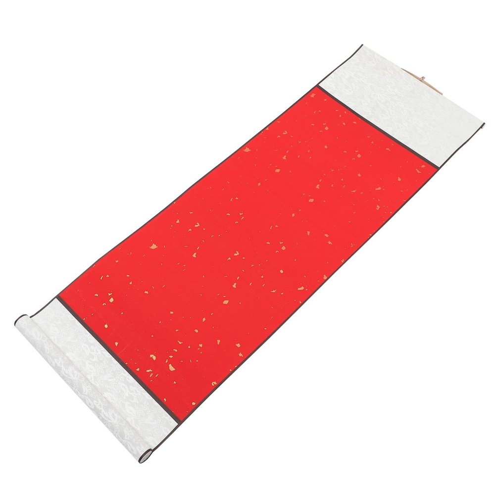 1pc Blank Hanging Scroll for Boys and Girls Painting Chinese Xuan Paper Art Wall Scroll for Calligraphy Drawing and Stable Performance for Decoration