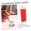 1pc Blank Hanging Scroll for Boys and Girls Painting Chinese Xuan Paper Art Wall Scroll for Calligraphy Drawing and Stable Performance for Decoration view 3