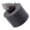 GORGECRAFT Leather Strap Strip 2 inch Wide 2M Long Leather Grain Black Belt Wrap Single Sided Flat Cord for Necklace Belt Projects Clothing Making Handles Pet Collars Traction Ropes Belt view 1
