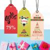 Cady Craft Punch1.5 INCH Tags Paper Punches eva Scrapbooking Punch 2pcs/Set view 3