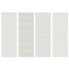 1799pcs Self Adhesive Face Pearl Gems Stickers, Hair Gems Rhinestones Stickers, Bling Jewels for Makeup, Crafts, Home Decor Scrapbooking Embellishments, 4 Sizes 3mm/4mm/5mm/6mm(Beige Pearl) view 1
