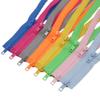 MebuZip 8pcs 48 Inch #5 Two Way Separating Jacket Zippers for Sewing Coat Clothes Jacket Zipper Heavy Duty Plastic Zippers Bulk in 8 Colors (48" 8pcs) view 2