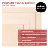 ELW Full Grain Cowhide Leather 4-5 oz [1.6-2mm] Thickness in Pre-Cut Size: 24"x48", AB Grade Hide Vegetable Tanned Leather Using for Tooling, Carving, Molding, Dyeing Material for Craft, Hobby view 4