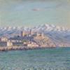 Seaside Scenery Cross Stitch Kits for Adults Beginners Pre-Printed Pattern 11CT DIY Embroidery Easy Needlepoint Kits Personalized Gifts for Home Decor 16x20inch view 1