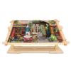 PROPFE Adjustable Cross Stitch Frame, Beech Wood Quilt Frame, rotated Embroidery Frame Stand, Needlepoint Holder Floor Table Lap Stand, Hands-Free Cross Stitch Supplies, for Stitching Sewing Craft view 1