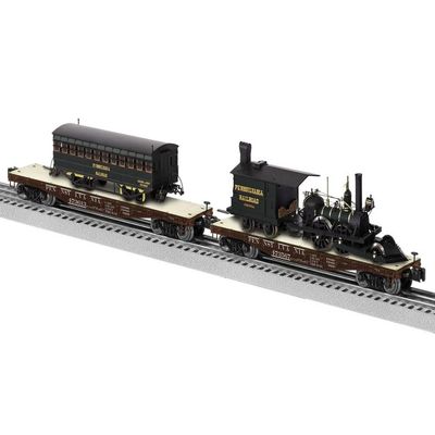 LIONEL John Bull STEAM Passenger Train Display Set Railroad O Gauge 2122040