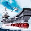WANZPITS 1728 Pieces Aircraft Carrier Building Block Set, Military Battleship Model Building Kit Modern Military Roleplay Warship with Airplane, STEM Construction Model Gift for Adults view 3