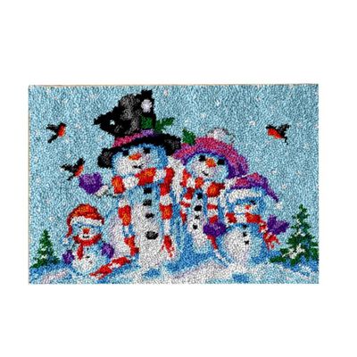 clubevy Latch Hook Rug Kits for Adults Kits Rug Making Kits Embroidery Kits DIY Crochet Yarn Kits for Beginners Adults Kids Craft Kit Creative Gift Animals