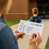 Personalized School Money Envelopes - Custom Teacher Envelopes - Notes to Teacher Envelope - Lunch Money Envelopes Class Trip Send Money to School Supplies (8 - Airplane, Quantity of 10) view 4