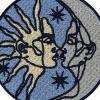 The Sun and Moon Patch Embroidered Applique Badge Iron On Sew On Emblem view 2