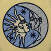 The Sun and Moon Patch Embroidered Applique Badge Iron On Sew On Emblem view 3