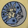 The Sun and Moon Patch Embroidered Applique Badge Iron On Sew On Emblem view 4
