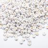1000pcs Acrylic Number Beads 0-9 Round 4x7mm Mixed for Jewelry Making and DIY Bracelets, Necklaces, Key Chains (White/Gold) view 3