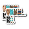 UMM No. - Funny Sassy Sarcastic Colorful Sticker - Premium Quality Laminated Vinyl Stickers 2-Pack | 5-Inch on Widest Side | Made in USA - FHJ092 view 1