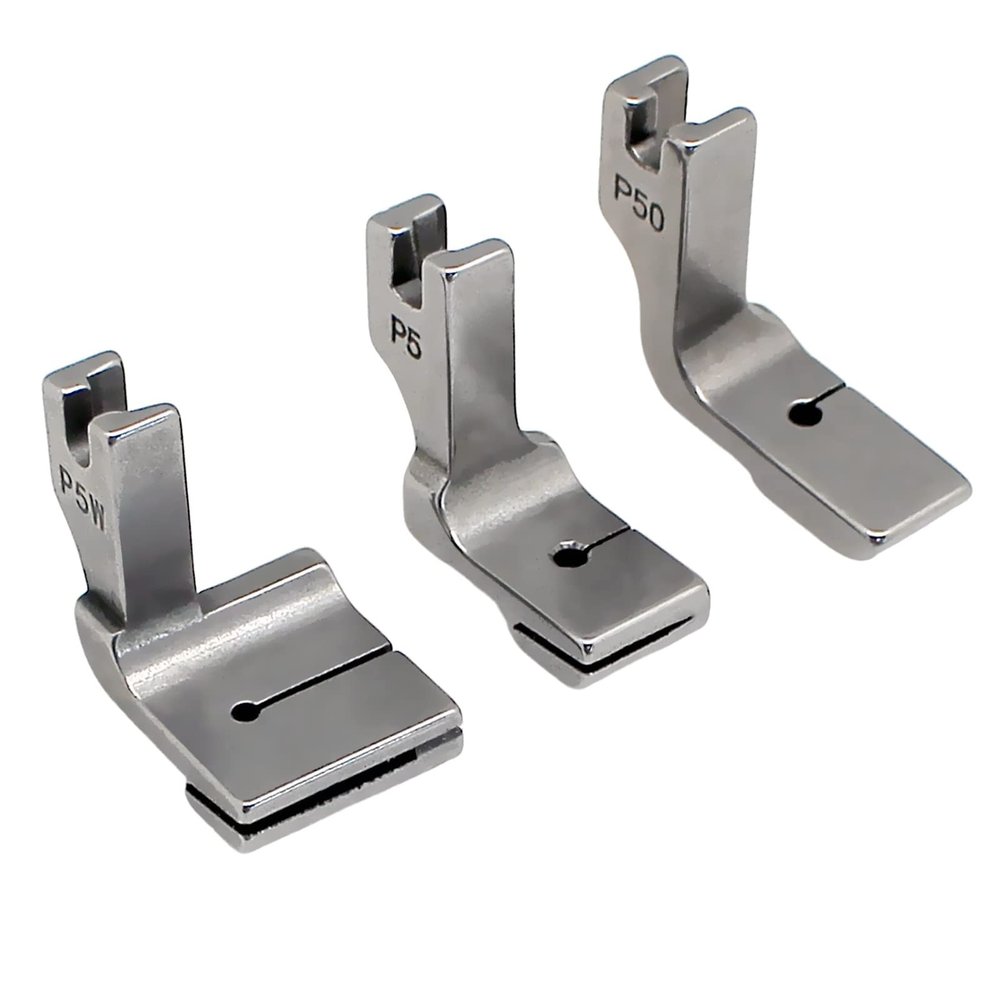 Fbshicung 3PCS Gathering Pleated/Shirring Presser Foot #P5 P50 P5W for Industrial Sewing Machine JUKI Brother