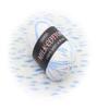 2 Balls Total 100g Milk Cotton Yarn Soft Warm Baby Yarn Space Dyed Gradually Changing Color Knitting Yarn Sweater Scarf Crochet Yarn (09-White Blue) view 3