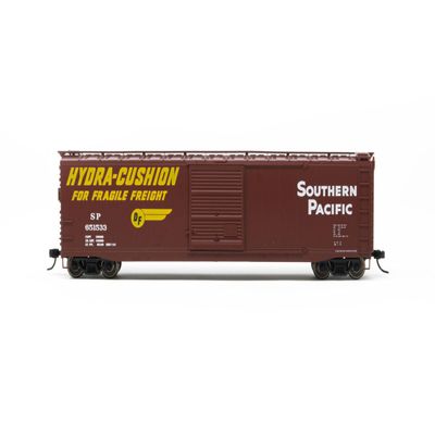 Rivarossi Southern Pacific Railroad Box Car with Sliding Door Running Number 651533 HO Scale Train Rolling Stock HR6585B