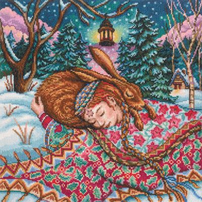 RTO Counted Cross Stitch kit Warm Dreams, 30x30cm, DIY