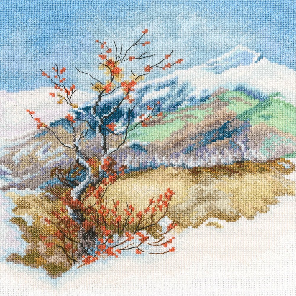 RTO Counted Cross Stitch kit Wonderful North I, 21x25,5cm, DIY