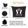 JXGZSO Crochet Yarn Knitting Project Bag Witch Crochet Makeup Bag With Zipper Knitter Gift (stitch craft B) view 2