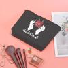 JXGZSO Crochet Yarn Knitting Project Bag Witch Crochet Makeup Bag With Zipper Knitter Gift (stitch craft B) view 3