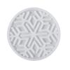 QMIQMI Silicone Casting Molds DIY Crystal Drop Glue Mold Round Flower Table Combination Coaster Storage Gasket Silicone Mold 2Pcs A view 1