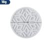 QMIQMI Silicone Casting Molds DIY Crystal Drop Glue Mold Round Flower Table Combination Coaster Storage Gasket Silicone Mold 2Pcs A view 2