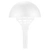 Abaodam Bridal Bouquet Holder Foam Floral Dome Shape Lightweight Durable Flower Handle for Wedding Party Bride DIY Arrangement 8.46X5.90X5.90 Inch view 1