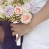 Abaodam Bridal Bouquet Holder Foam Floral Dome Shape Lightweight Durable Flower Handle for Wedding Party Bride DIY Arrangement 8.46X5.90X5.90 Inch view 3
