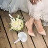 Abaodam Bridal Bouquet Holder Foam Floral Dome Shape Lightweight Durable Flower Handle for Wedding Party Bride DIY Arrangement 8.46X5.90X5.90 Inch view 4
