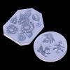 QMIQMI Silicone Resin Molds Kit DIY Crystal Drop Glue Mould Pattern Leaf Decoration Mirror Drop Glue Table Accessories Mould Pendant A view 2