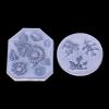 QMIQMI Silicone Resin Molds Kit DIY Crystal Drop Glue Mould Pattern Leaf Decoration Mirror Drop Glue Table Accessories Mould Pendant A view 3