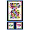 QT Fabrics Be The Change by Cindy Sepp 29509 X 24" Panel Fabric view 1