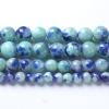 60pcs 6mm Natural Blue Green Persian Jade Stone Beads for Jewelry Making Round Loose Spacer Beads DIY Bracelets Necklaces 15" (6mm, Blue Green Jade) view 2
