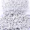 1000pcs White Acrylic Number Beads 7x4mm Mixed Number Beads Acrylic Plastic Round Shape Loose Beads for DIY Phone Case Glasses Decoration Bracelets Necklaces Key Chains view 1