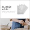 Angoily Poker Silicone Mold for Pendant Making Versatile Epoxy Mold for Crafts and Candle Decoration Silicone Crafting Tool view 2