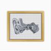 Ear The Human Anatomy CS2062 - Counted Cross Stitch Pattern. Only Printed Pattern Inside. No Fabric, Threads, Needles, Hoops. view 1