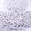 1000Pcs Flat Round Letter Beads 7x4mm with Letter Q White Acrylic Beads for DIY Phone Case Glasses Decoration Bracelets Necklaces Key Chains view 1
