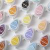 Stamp Pad,17 Colors Water Drop Pigment Ink Pads for Stamps,Scrapbooking Color Painting,Wood, Fabric and Paper Surface. Chalk Sticky Inks for Embossing Powder,(17 Pack) view 1