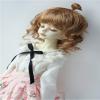 JD375 7-8inch 18-20CM Updo Synthetic Mohair BJD Wigs 1/4 MSD Doll Hair and Accessories (Sugar Brown sm27) view 3