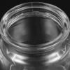 ULTECHNOVO 5pcs Transparent Candle Jars Lids Glass Storage Cups for Scented Candle Making Artful Design for Home Decor and Boys and Girls Crafts view 2